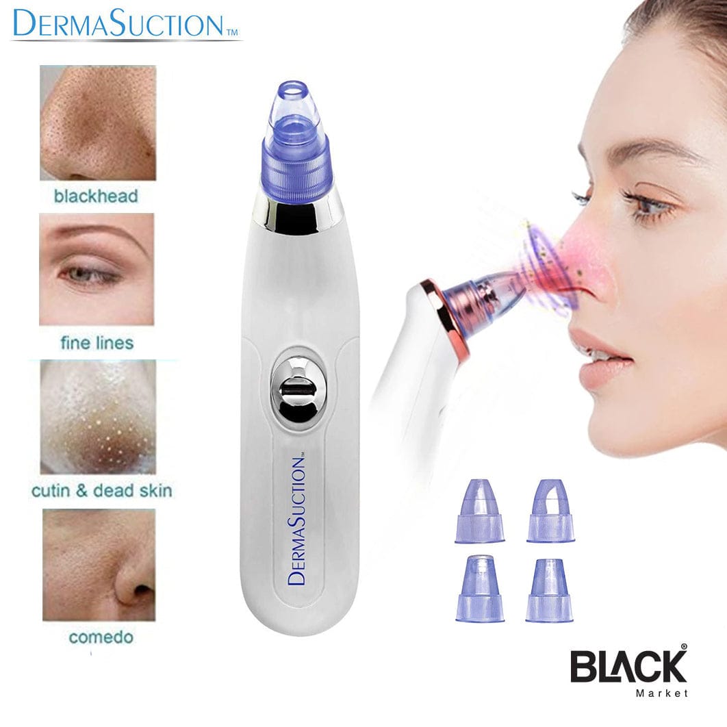 Derma Suction Blackhead Remover Vacuum Suck The Yuck Out Of Your Pores (cell Operated) - the makoza hub