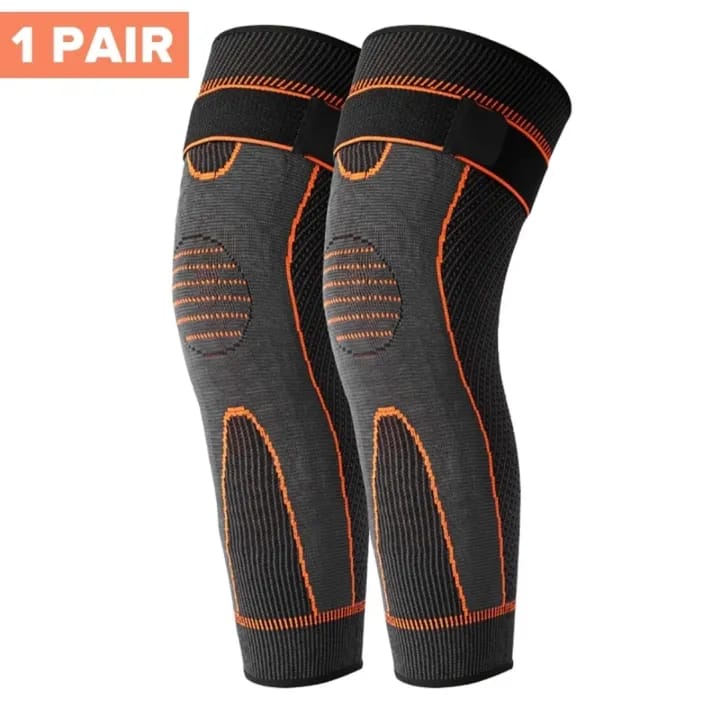 Premium Knee Support Sleeve With Strap – Pain Relief & Performance Boost - the makoza hub