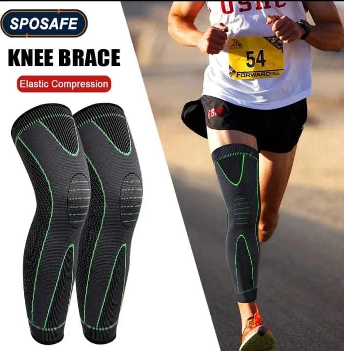 Premium Knee Support Sleeve With Strap – Pain Relief & Performance Boost - the makoza hub
