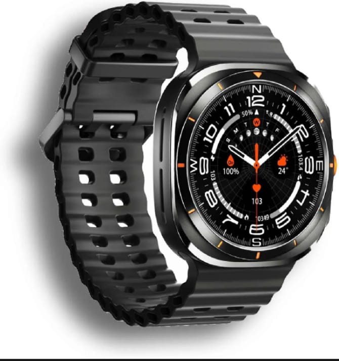 GT7 Ultra Smart Watch – 2.2" HD Display | Bluetooth Calling | Health & Fitness Tracker