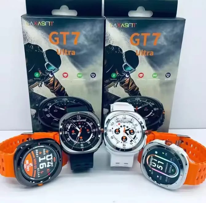 GT7 Ultra Smart Watch – 2.2" HD Display | Bluetooth Calling | Health & Fitness Tracker